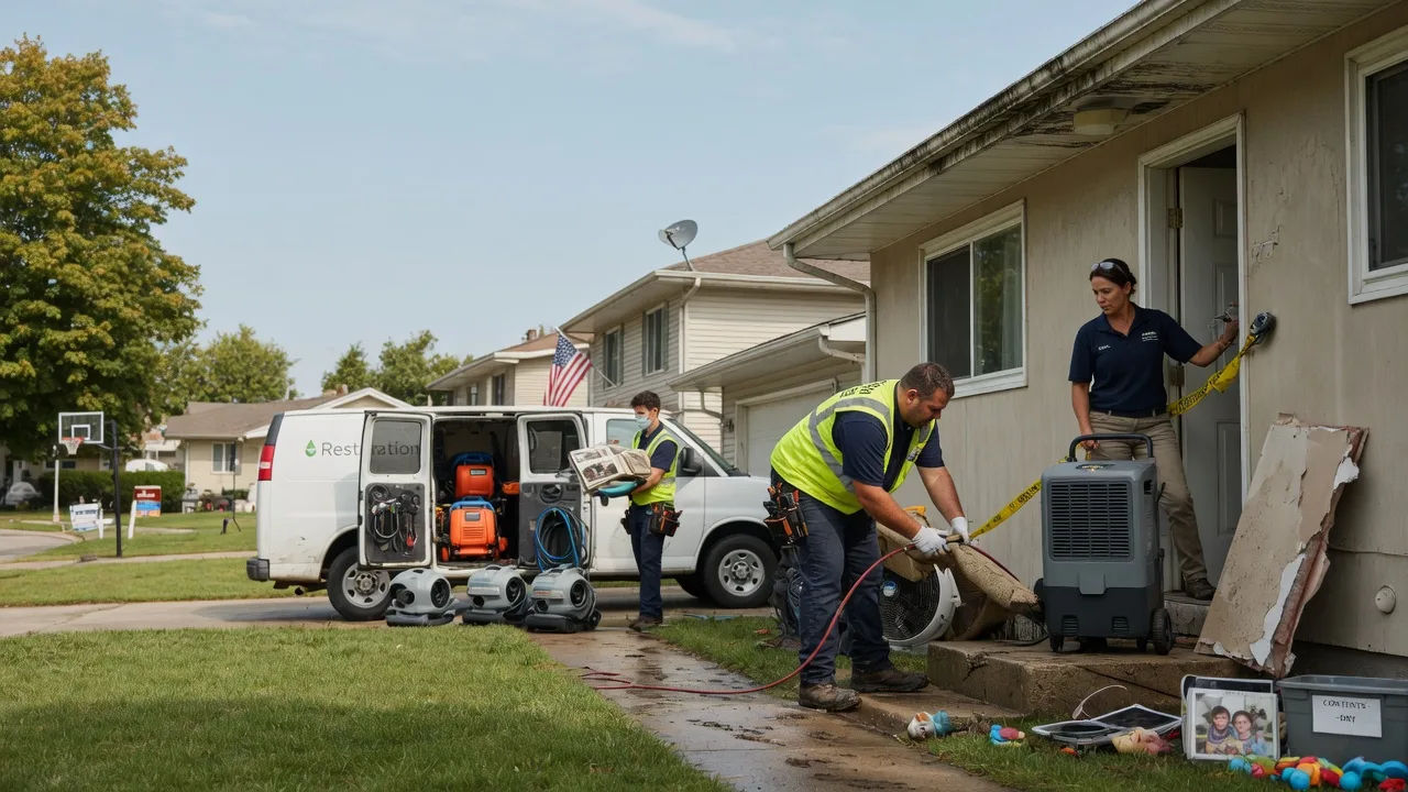 Water Damage Restoration in Elmwood, WI near me